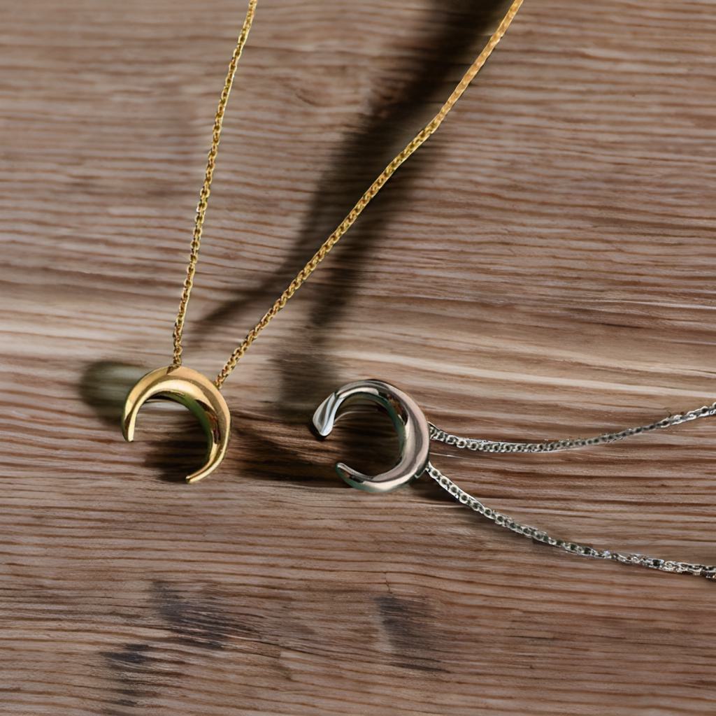 Celestial Whisper: Delicate Light on Her Collar