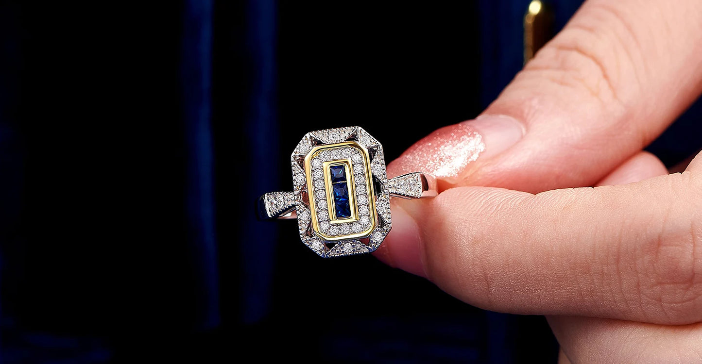 Royal Whisper – Midnight Blue Flame Wrapped in Noble Silver