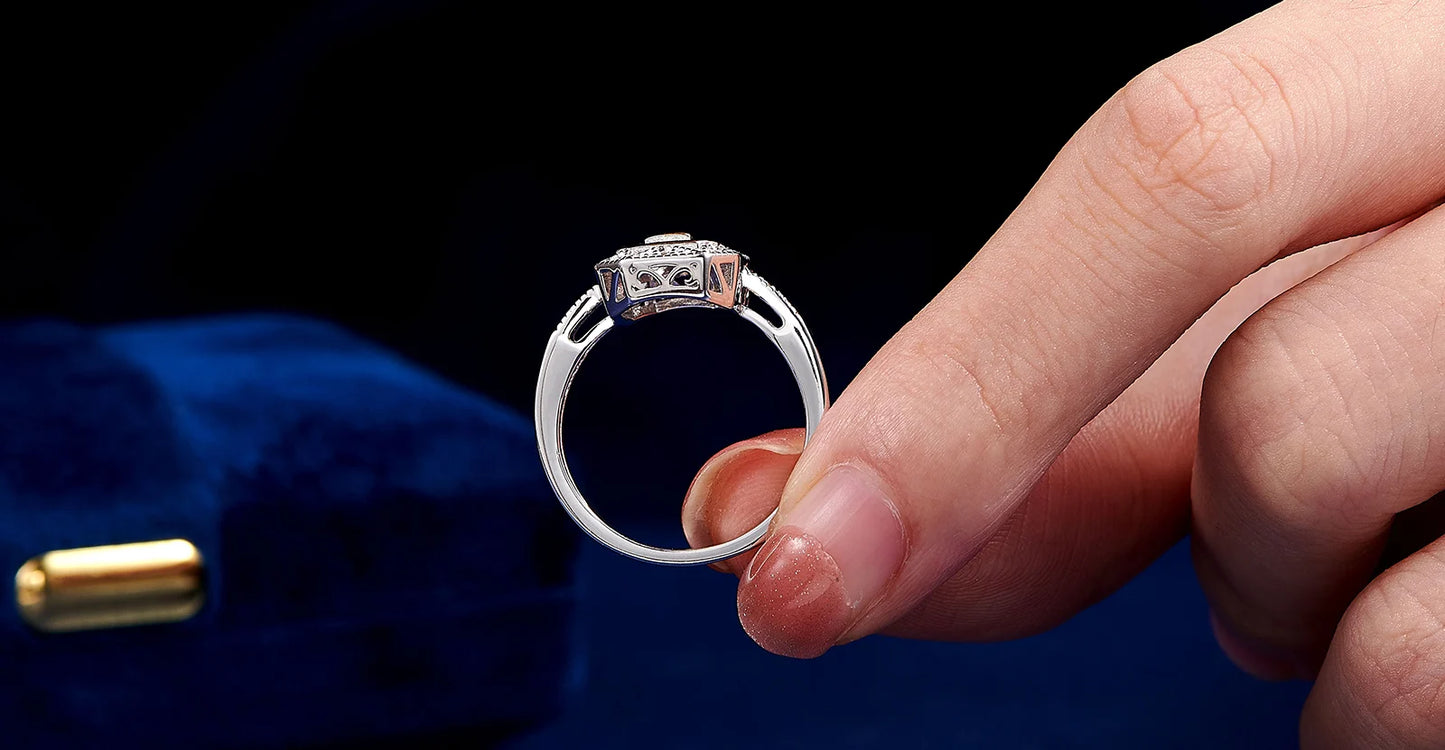 Royal Whisper – Midnight Blue Flame Wrapped in Noble Silver