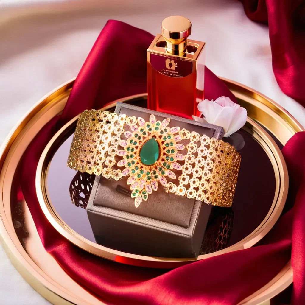 Queen’s Elegance: Exquisite Jewelry Set for Your Special Day