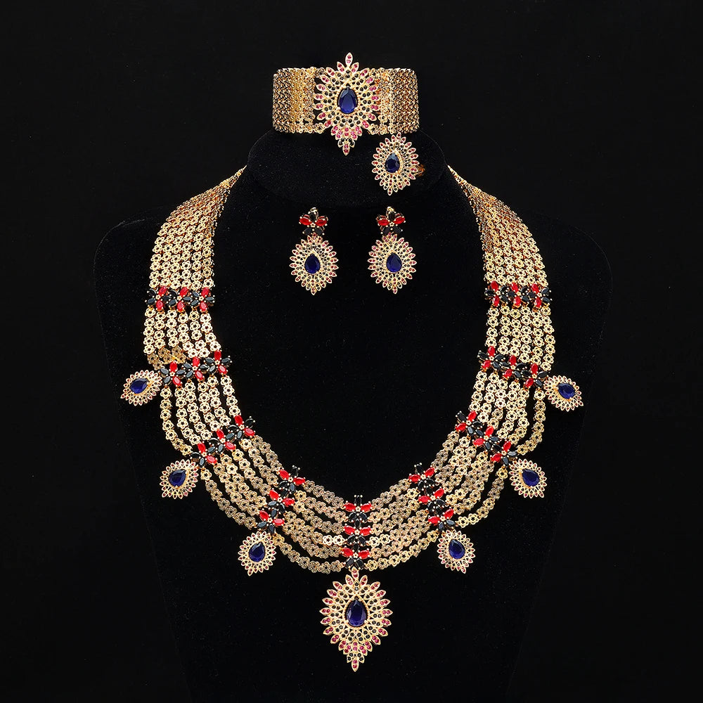 Queen’s Elegance: Exquisite Jewelry Set for Your Special Day