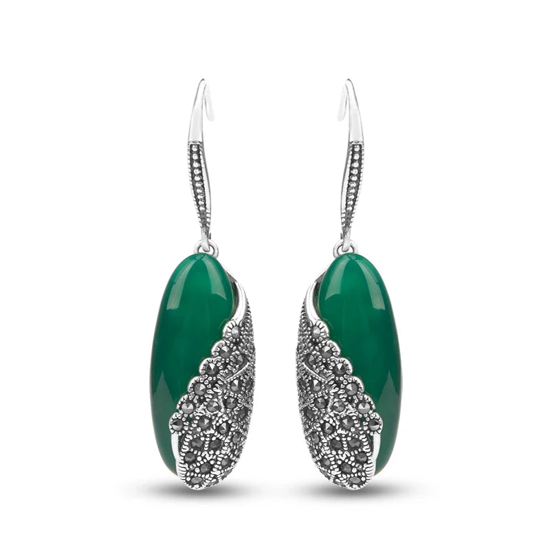 Mystic Dewdrops: Timeless Elegance in Green Sparkles