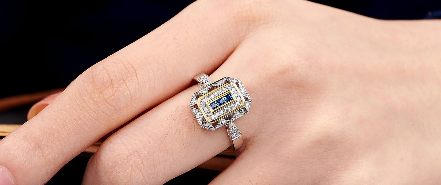 Royal Whisper – Midnight Blue Flame Wrapped in Noble Silver