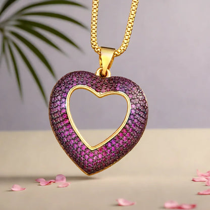 Rainbow of Hearts: Colorful Crystal Necklaces for Any Occasion